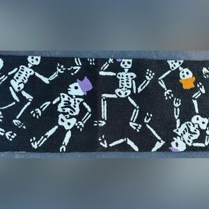 Brand New Loloi Brand Hooked Halloween Skeleton Hooked Rug Front Door Mat